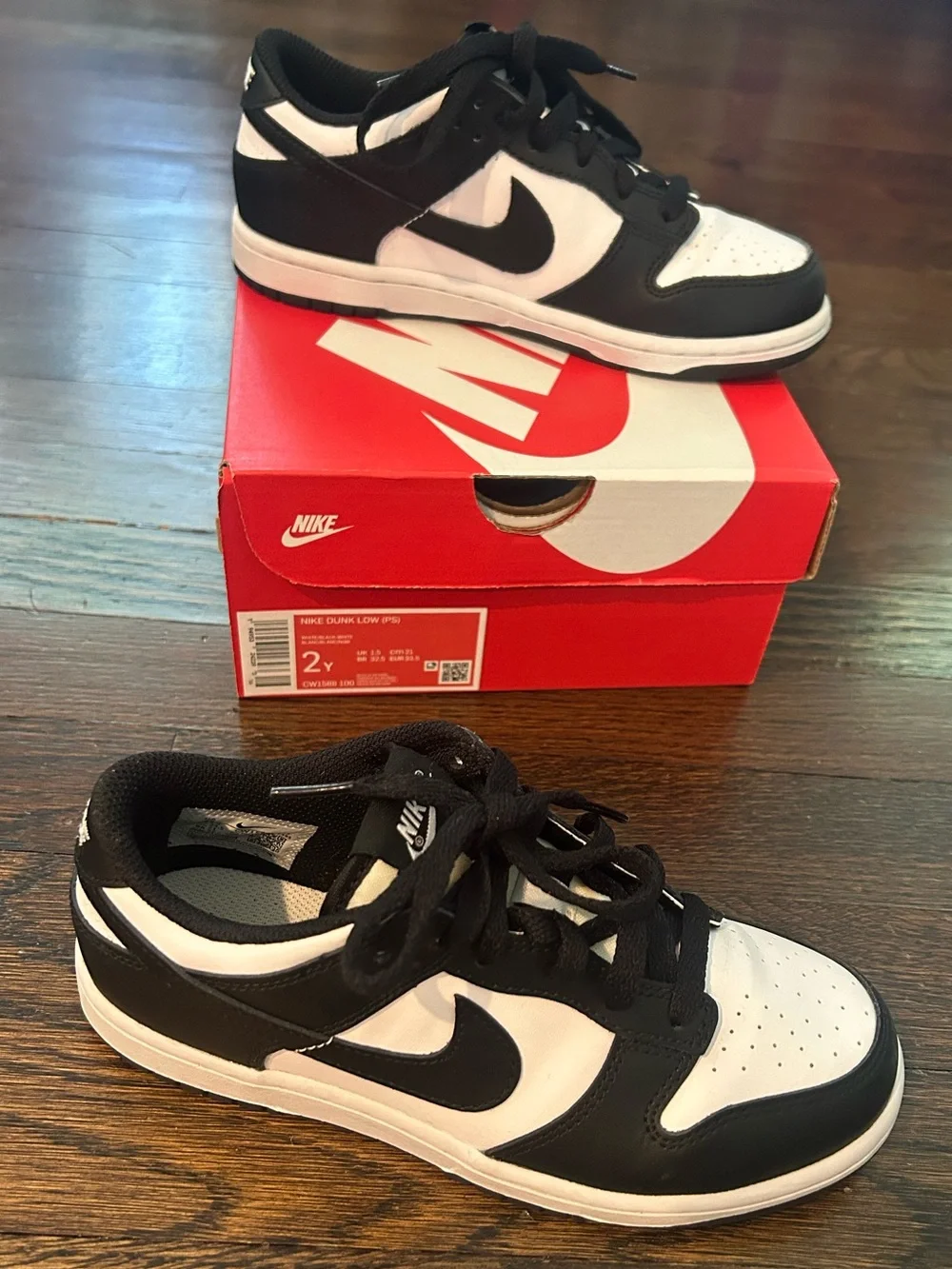 Nike Dunk Low Retro White Black Panda